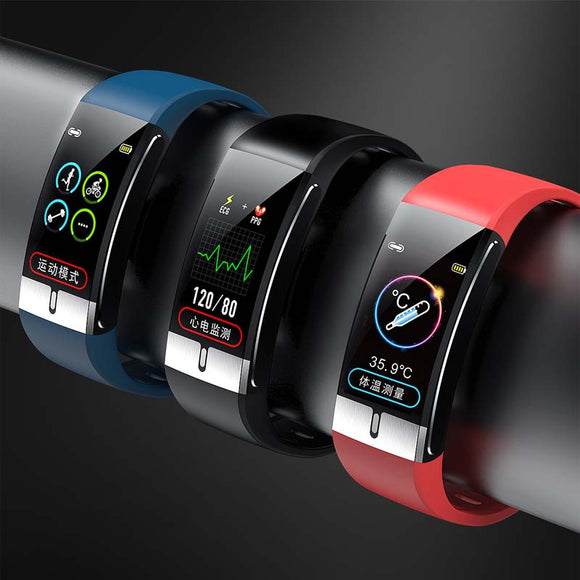 Body Temperature Measure Smart Watch Fitness Tracker IP68 Waterproof