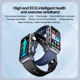 Smart Watch ECG TK79, 1,47 Inches Waterproof Smartwatch with Oximeter, SpO2, Heart Rate, Body Temperature