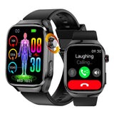 Smart Watch ECG & Dial Answer Calls TK16, 2.04" AMOLED Waterproof Fitness Tracker