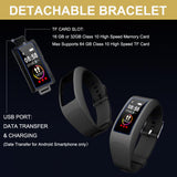 Mini Camera Smart Bracelet, Hidden Camera Watch, Surveillance Camcorder Activity Fitness Tracker, 1080P Micro Video Recorder