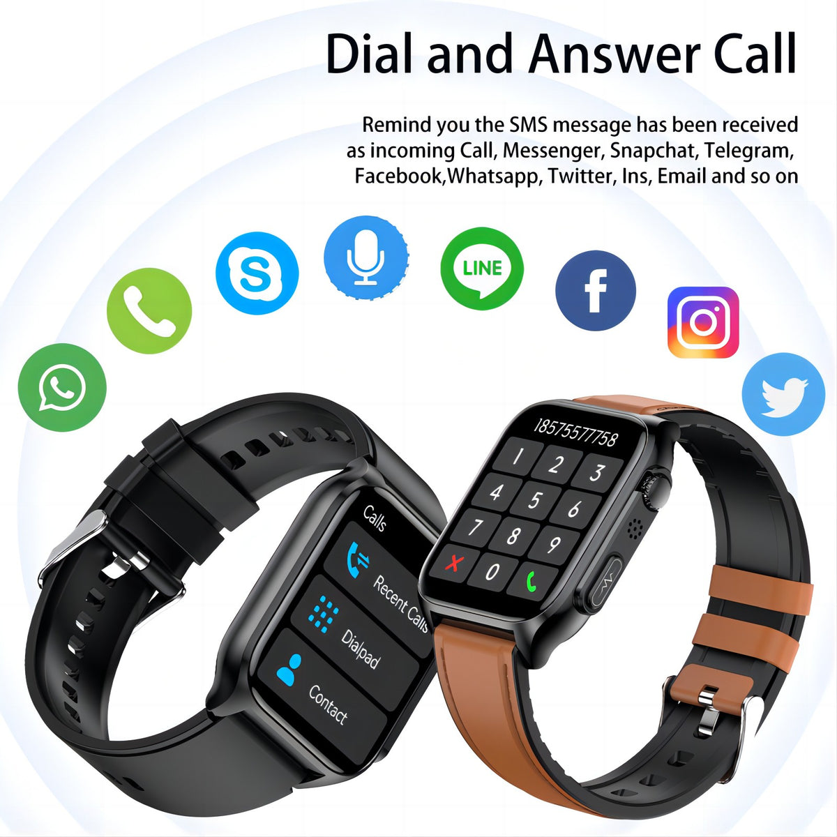 TK12 Smart Watch ECG, 1,96