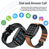 TK12 Smart Watch ECG, 1,96" 320 *372 Screen Bluetooth Dial and Asnwer Calls Watch