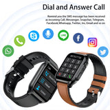 Smart Watch ECG TK12, 1,96" 320 *372 Screen Bluetooth Dial and Asnwer Calls Watch
