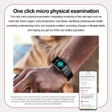 Smart Watch Blood Glucose Tk75, 1.47" Waterproof Smartwatch, Heart Rate, Blood Pressure, Blood Oxygen