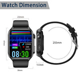 Smart Watch ECG TK12, 1,96" 320 *372 Screen Bluetooth Dial and Asnwer Calls Watch