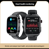 Smart Watch ECG & Dial Answer Calls TK16, 2.04" AMOLED Waterproof Fitness Tracker