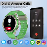 Smart Watch for Men Women TS137, 1.43 AMOLED Display Waterproof Fitness Watch with Answer/Make Call