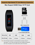 Mini Camera Smart Bracelet, Hidden Camera Watch, Surveillance Camcorder Activity Fitness Tracker, 1080P Micro Video Recorder