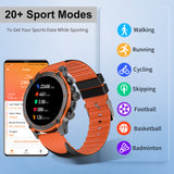 Smart Watch for Men Women TS137, 1.43 AMOLED Display Waterproof Fitness Watch with Answer/Make Call