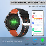 Smart Watch for Men Women TS137, 1.43 AMOLED Display Waterproof Fitness Watch with Answer/Make Call