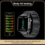 Smart Watch ECG & Dial Answer Calls TK16, 2.04" AMOLED Waterproof Fitness Tracker