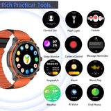 Smart Watch for Men Women TS137, 1.43 AMOLED Display Waterproof Fitness Watch with Answer/Make Call