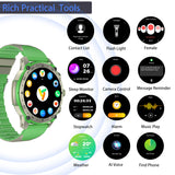 Smart Watch for Men Women TS137, 1.43 AMOLED Display Waterproof Fitness Watch with Answer/Make Call