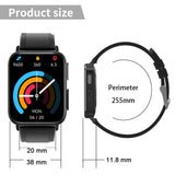 TK10 1,91 inches Smart Watch ECG IP68 Waterproof Fitness Trackers with Body Temperature