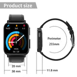 Smart Watch ECG Monitor TK10,  1,91 inches Waterproof Fitness Trackers with Multi Sport Modes