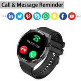TK20B Smart Watch ECG, 1.39 Inches Waterproof Smartwatch with Blood Glucose, Blood Pressure, SpO2, Heart Rate, Message Call Reminder