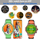 Smart Watch for Men Women TS137, 1.43 AMOLED Display Waterproof Fitness Watch with Answer/Make Call