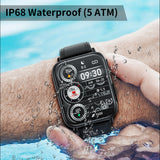 TK10 1,91 inches Smart Watch ECG IP68 Waterproof Fitness Trackers with Body Temperature