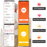 ECG Smart Watch Dial Answer Call TK22, 1.39" 360*360 EKG Monitoring Health Monitor Watch