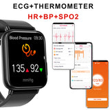 TK10 1,91 inches Smart Watch ECG IP68 Waterproof Fitness Trackers with Body Temperature