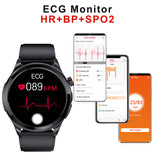 ECG Smart Watch Dial Answer Call TK22, 1.39" 360*360 EKG Monitoring Health Monitor Watch