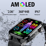 Smart Watch ECG Monitor TK16,  Waterproof Fitness Trackers with Multi Sport Modes