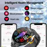 Smart Watch ECG TK26, 1,43” AMOLED Smartwatch Dial Answer Call Waterproof Fitness Tracker