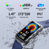 Smart Watch ECG TK79, Waterproof Smartwatch with Oximeter, SpO2, Heart Rate