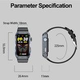 Smart Watch ECG TK79, Waterproof Smartwatch with Oximeter, SpO2, Heart Rate
