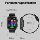 Smart Watch ECG Monitor TK16,  Waterproof Fitness Trackers with Multi Sport Modes