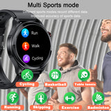 ECG Smart Watch Dial Answer Call TK22, 1.39" 360*360 EKG Monitoring Health Monitor Watch