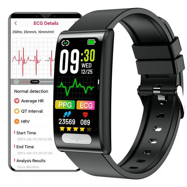 Fitness tracker hotsell with ecg monitor