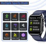 Smart Watch ECG TK12, 1,96" 320 *372 Screen Bluetooth Dial and Asnwer Calls Watch