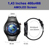 Smart Watch ECG MT200, 1,43” AMOLED Smartwatch Dial Answer Call Waterproof Fitness Tracker