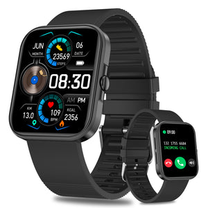 TS65 Smart Watch Make Answer Calls 1.8" Fitness Watch with Microphone/Speaker IP67 Waterproof