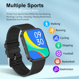 TS65 Smart Watch Make Answer Calls 1.8" Fitness Watch with Microphone/Speaker IP67 Waterproof