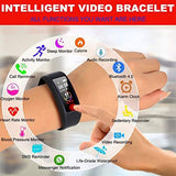 Smart Watch with Camera Wearable Cam Fitness Tracker 1080P Video Camera Activity Tracker Android - DIGIKUBER